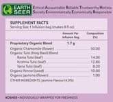 Organic India, BIO Tulsi Jasmine Tea, Caffeine-Free, 25 Infusion Bags - GREEN LIFE CYPRUS